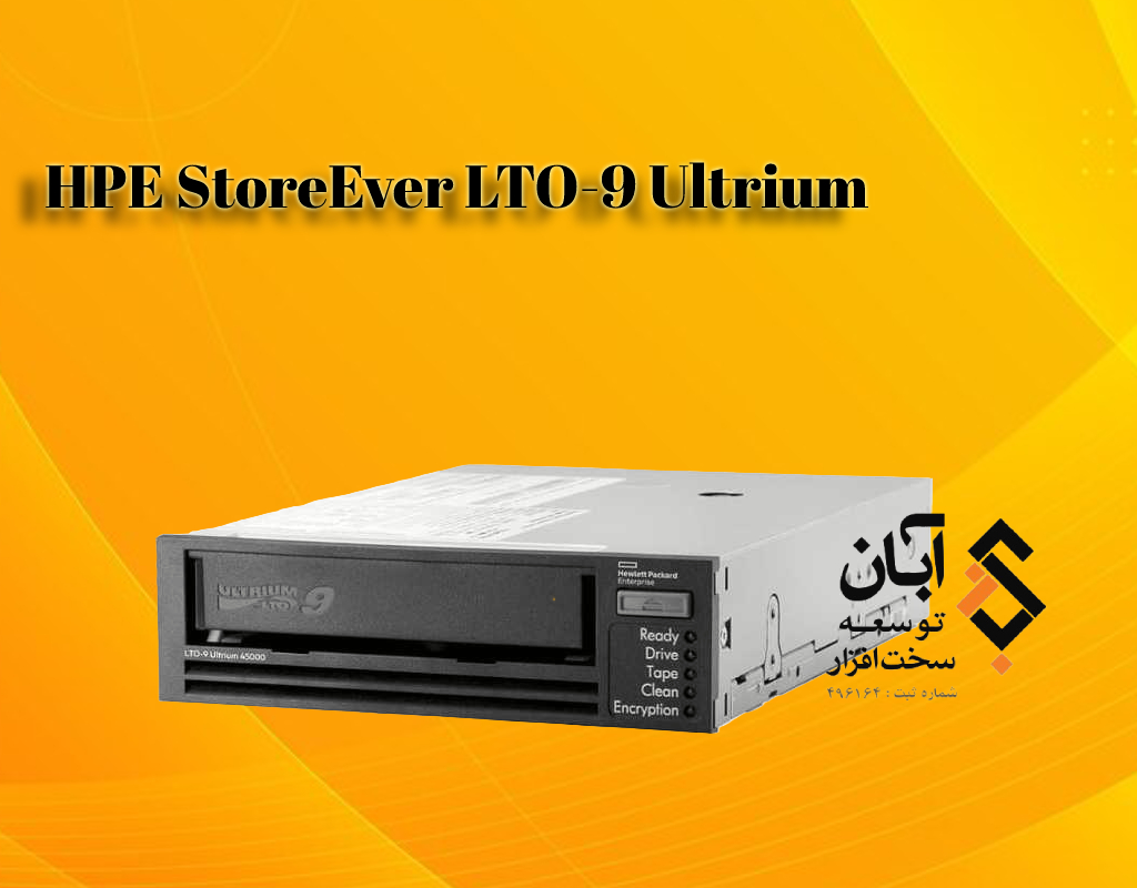 بررسی و خرید HPE StoreEver LTO-9 Ultrium 45000 