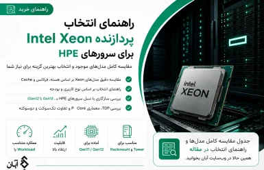 پردازنده Xeon سرور HP